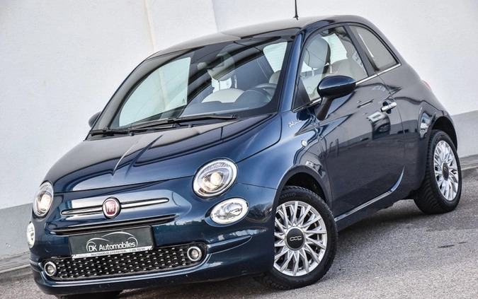 Fiat 500 cena 54858 przebieg: 16000, rok produkcji 2022 z Świebodzice małe 781